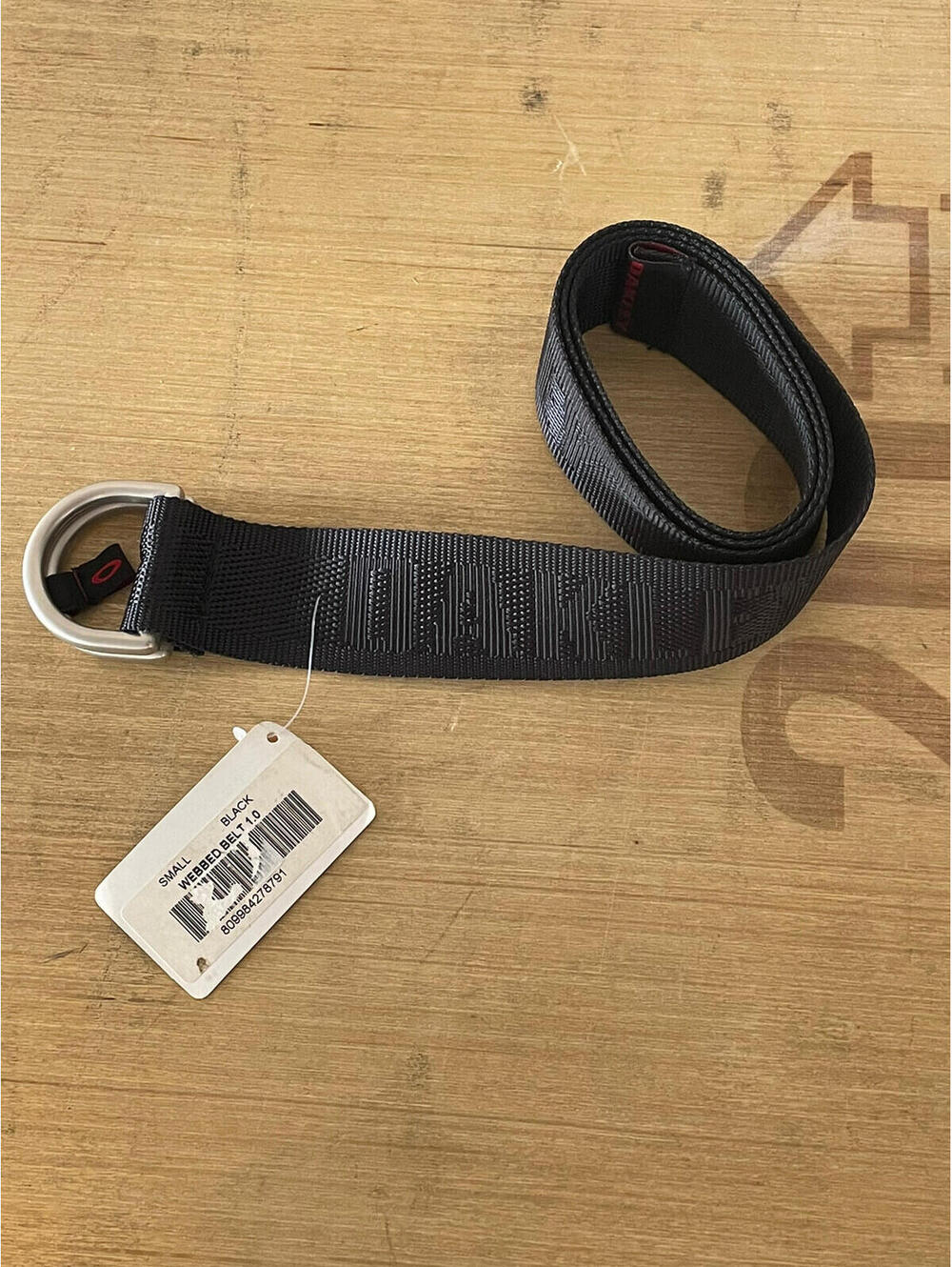 Oakley Webbed Belt 1.0 Black Size Small new